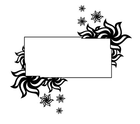 pattern  in the manner of  several  flowers  の写真素材