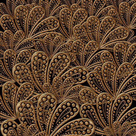 unusual pattern consisting of several  small elements の写真素材