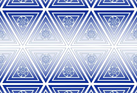 pattern  in the manner of  several geometric figures の写真素材