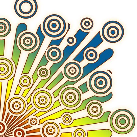 pattern  in the manner of  several spherical objects   の写真素材