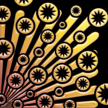 pattern  in the manner of  several spherical objects    の写真素材