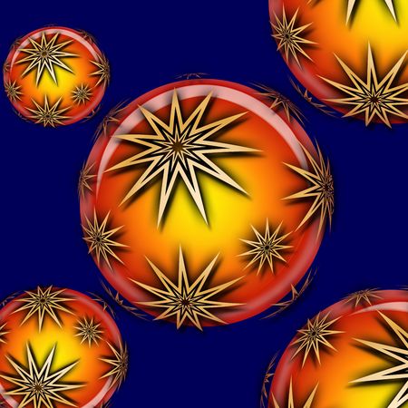 pattern  in the manner of  several   stars    の写真素材