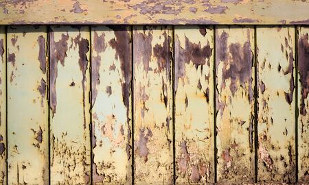 vintage shabby painted wooden texture with vignette background imageの写真素材