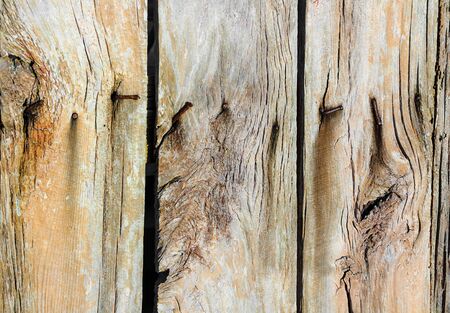old vintage wooden texture with vertical planksの写真素材
