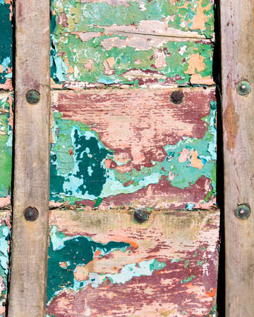 shabby vintage painted wooden texture background imageの写真素材
