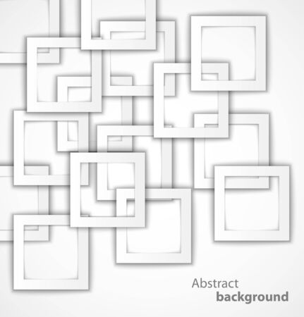 Abstract 3D cone square background  illustrationのイラスト素材