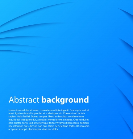 Blue background with shadow. Vector backgroundのイラスト素材