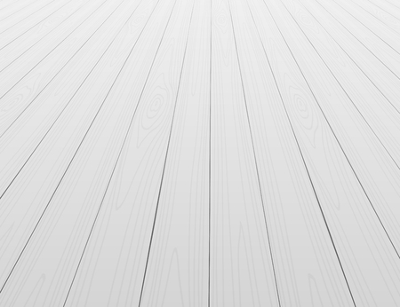 White wooden floor background in perspectiveのイラスト素材