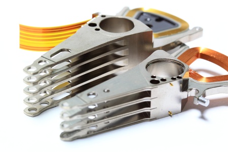 Hard disk read heads.