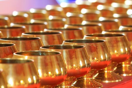 Monk alms bowlの写真素材