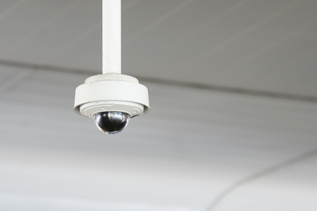CCTV camera system security blur backgroundの写真素材