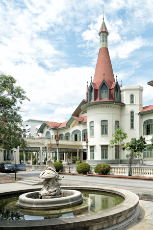 Phyathai Palace or Royal Phya Thai Palace constructed began in 1909 at Rama V's behest, Bangkok.1 oct 2016 bangkok,thailandのeditorial素材