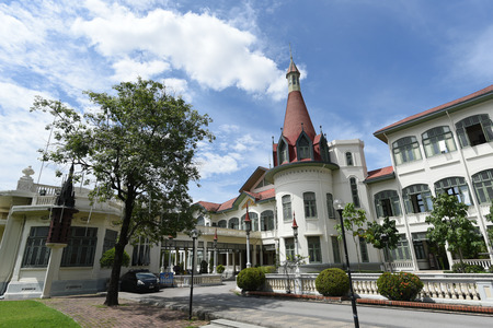 Phyathai Palace or Royal Phya Thai Palace constructed began in 1909 at Rama V's behest, Bangkok.1 oct 2016 bangkok,thailandのeditorial素材
