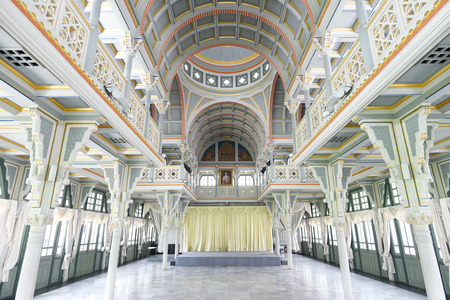 Phyathai Palace or Royal Phya Thai Palace constructed began in 1909 at Rama V's behest, Bangkok.1 oct 2016 bangkok,thailandのeditorial素材