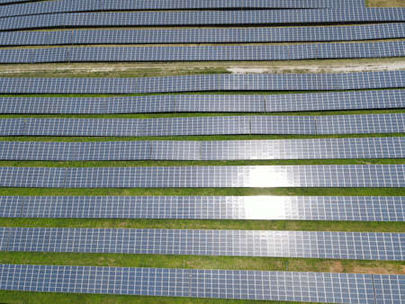 Solar panels use sunlight as a source of energy to generate direct current electricity