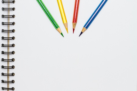 School stationery for student drawingの写真素材