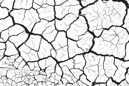 Dry cracked earth textureのイラスト素材