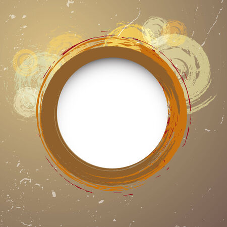 Grunge frame background, Vector illustrationのイラスト素材