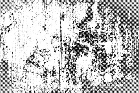 Grunge texture with overlay halftone dots effect, Vector background illustrationのイラスト素材