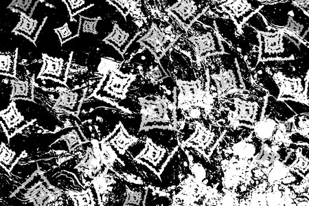 Grunge textures with overlay line effect, Vector background illustrationのイラスト素材