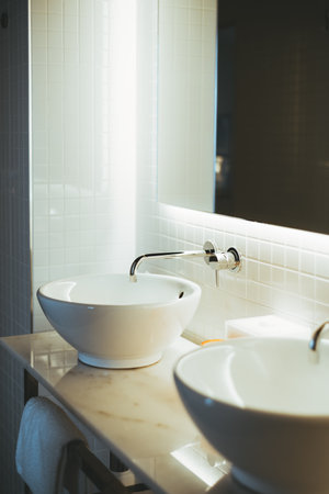 Lisbon; vertical; Modern bathroom ceramic basin sink, countertop white cloakroom ceramic basin for...