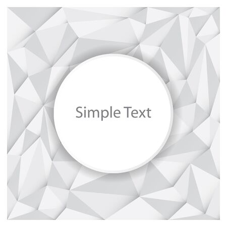 Polygonal (low poly) Abstract Mosaic Background, Vector illustration, Business Design Templateのイラスト素材