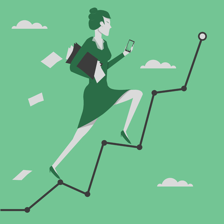 Business concept vector illustration.のイラスト素材