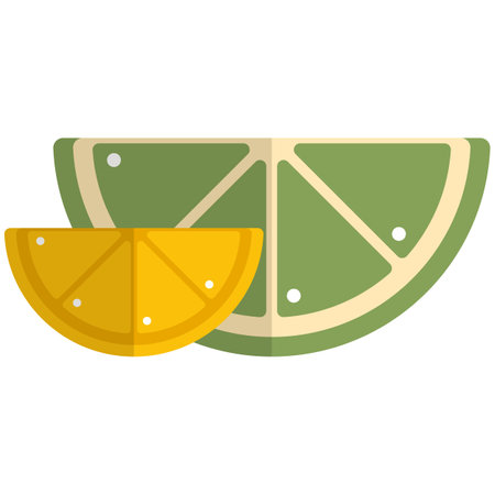 Lemon marmalade sweet candy vector isolated on whiteのイラスト素材