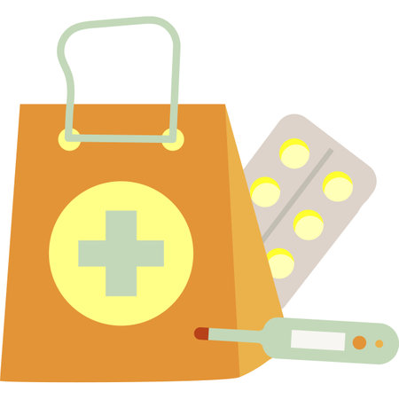 Pharmacy icon vector drugstore pill on whiteのイラスト素材