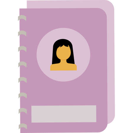 Resume icon cv template design vector documentのイラスト素材