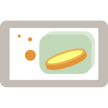 Prime time icon economy vector logo on whiteのイラスト素材