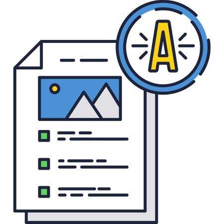 Student exam test icon good grade result vectorのイラスト素材
