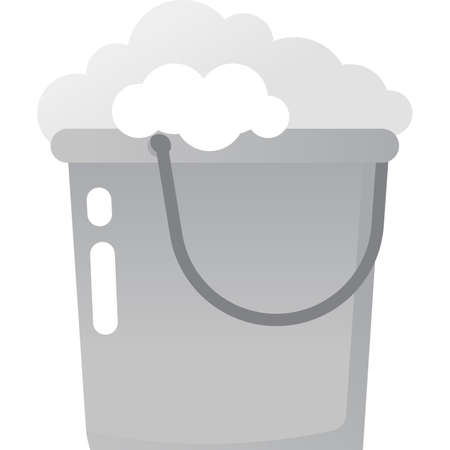 Swimming pool cleaning and maintenance vector iconのイラスト素材