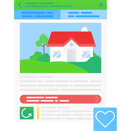 Find shelter for pets service icon vectorのイラスト素材