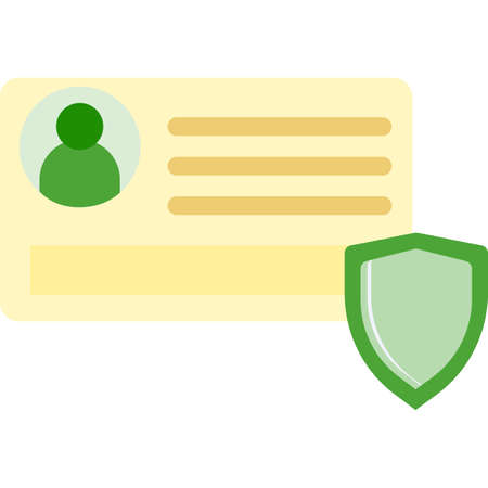 Personal data protect vector safe technology iconのイラスト素材
