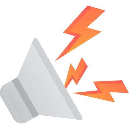 Sound icon mute audio vector noise and volumeのイラスト素材