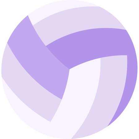 Ball icon volleyball vector sport logo isolatedのイラスト素材