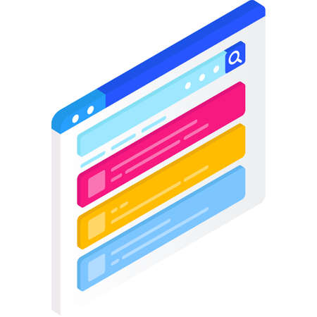 Job to-do isometric icon vector work checklistのイラスト素材