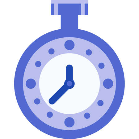 Stopwatch icon stop clock vector watch timeのイラスト素材