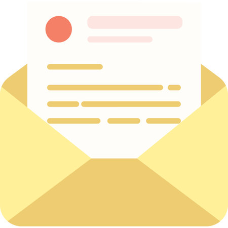 Paper letter vector open mail card iconのイラスト素材