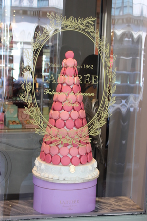 Laduree sweets in Parisのeditorial素材