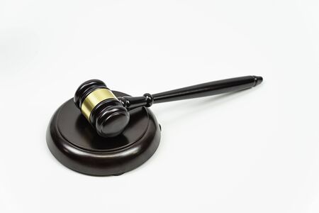 A hammer used in trialsの写真素材