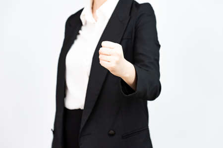 A professional man in a suit.の写真素材