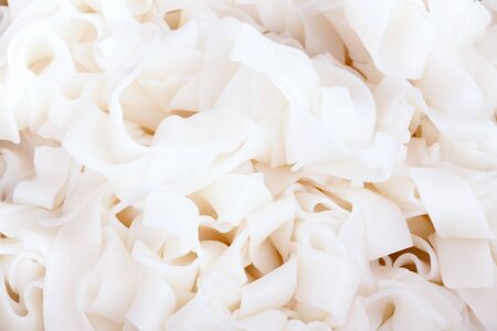 Asian rice noodlesの写真素材