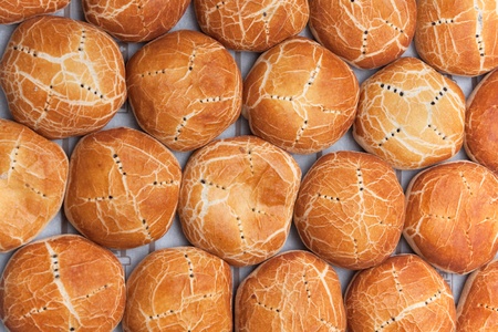 Sweet dessert made with yeast dough