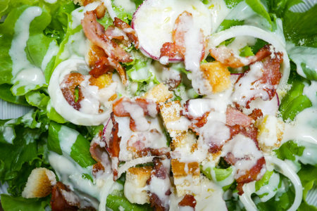 Caesar Saladの写真素材