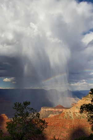 Special effects of nature in the grand canyonの写真素材