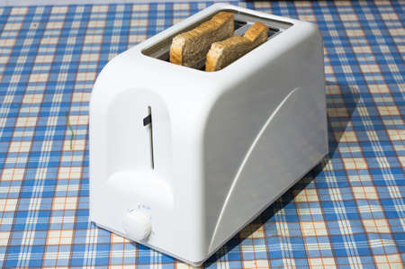 Toaster on table