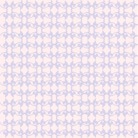 Floral pattern. Wallpaper baroque, damask. vector background. Purple and serenity colorのイラスト素材