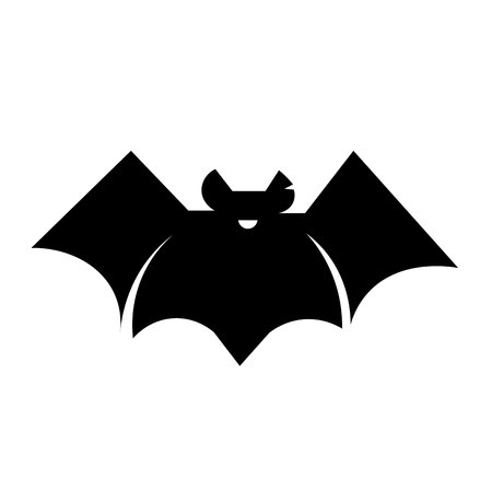 Bat Icon Vectorのイラスト素材